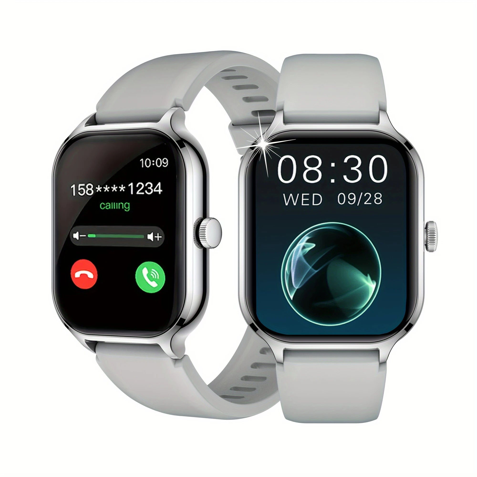 Smart Watch with Wireless Calling, Multi-Sport Mode & APP Reminders for iPhone/Android