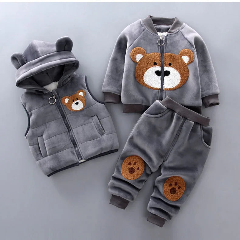 3PCS Toddler Baby Outfit Set