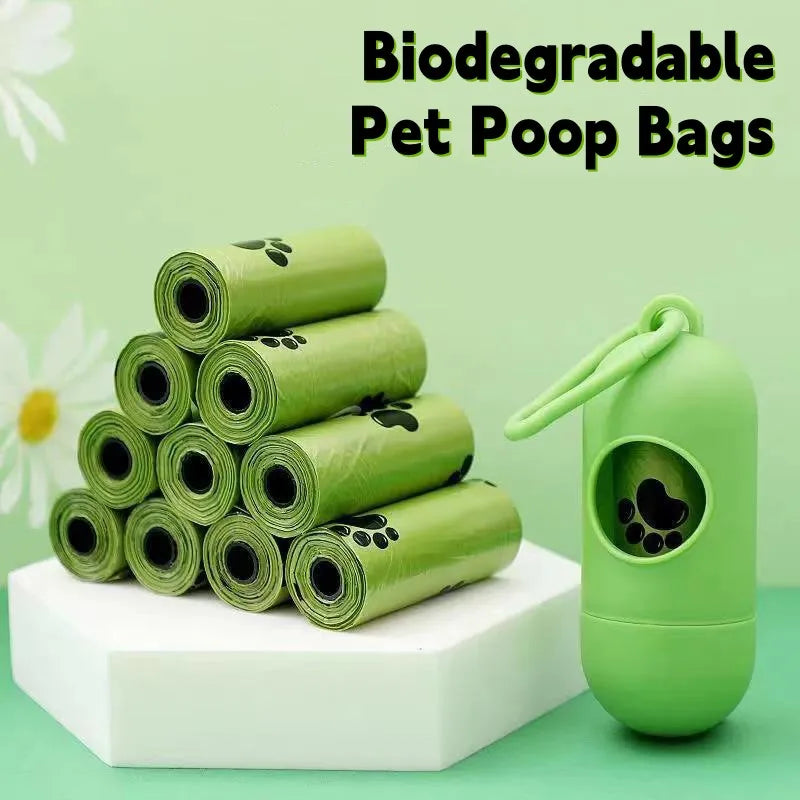 Biodegradable Dog Poop Bags - Bulk Scented Cat Waste Bags