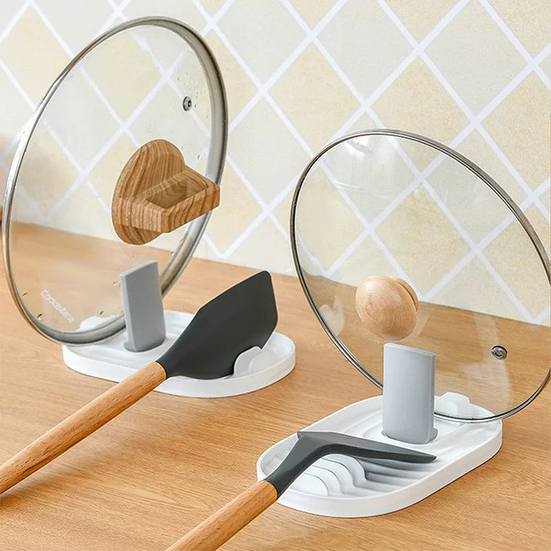 Polychrome Foldable Nordic Pot Holder & Shovel Rack